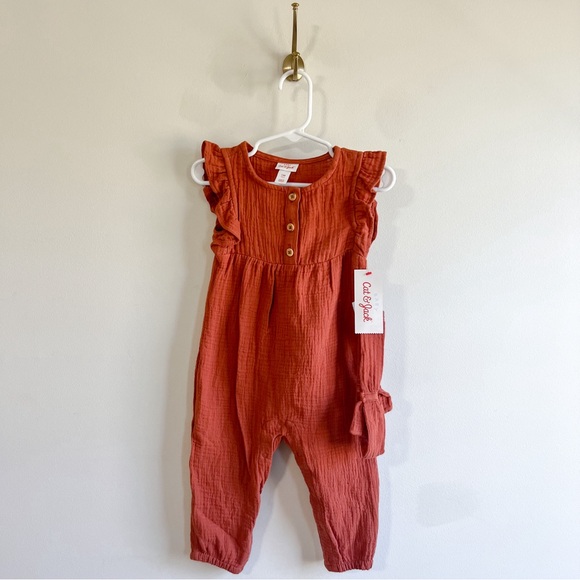 NWT Cat & Jack 12M Girls Fall Outfit - Picture 1 of 4